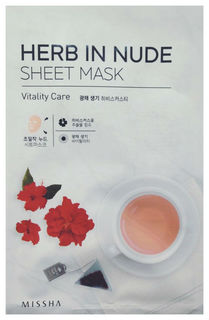 Маска для лица Missha Herb In Nude Sheet Mask Vitality Care 23 г