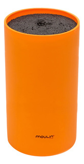 Подставка для ножей MOULINVilla STN-1O-s, оранжевая, L-16см, D-9см