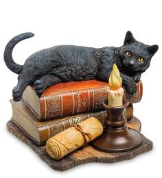 Статуэтка "Кот на книгах" (Лиза Паркер) Veronese