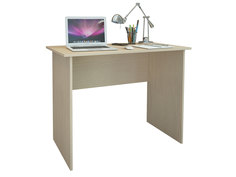 Компьютерный стол МФ Мастер Милан-105 100x50x75, дуб молочный