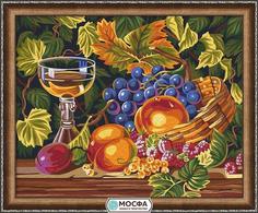 Картина по номерам Мосфа "Праздник урожая", 40x50