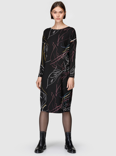 Платье женское Helmidge 7903 черное 20 UK