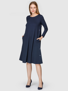 Платье женское Helmidge 7549 синее 12 UK