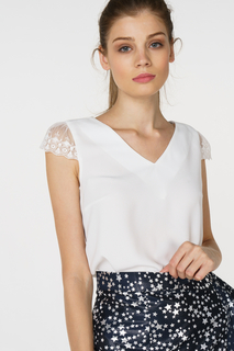 Блуза женская adL 11529625003 белая 42 RU