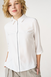 Блуза женская adL 13029191002 белая 42 RU