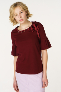 Блуза женская adL 11533232000 бордовая 44 RU