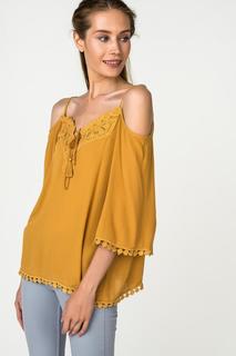 Блуза женская adL 11534721000 желтая XS