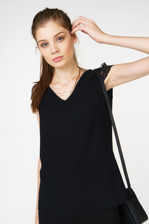 Блуза женская adL 11529625003 черная 40 RU