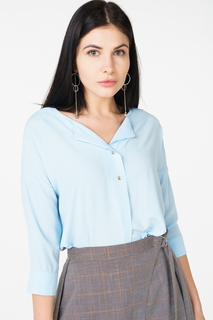 Блуза женская adL 11528050005 голубая 40 RU