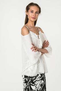 Блуза женская adL 11534721000 бежевая M