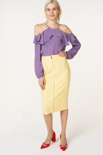 Юбка женская adL 12733433000 желтая XS