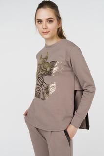 Джемпер женский Grishko AL - 3472 коричневый 44 RU