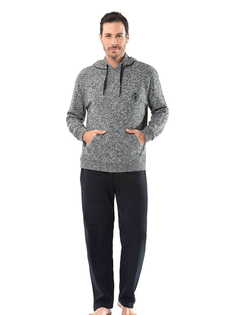 Пижама мужская Cacharel 2156 черная XL