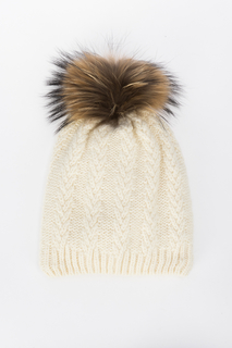 Шапка женская Marhatter MWH8383/F белая 56-58