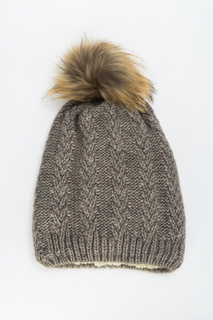 Шапка женская Marhatter MWH8383/F серая 56-58