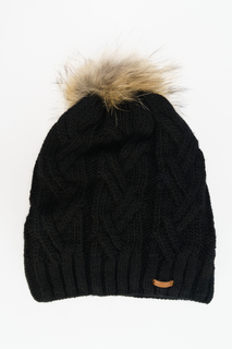 Шапка женская Marhatter MWH9560/2 черная 56-58