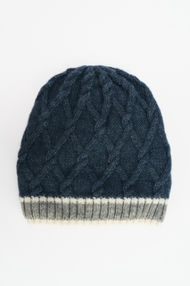 Шапка женская Marhatter MWH9445/2 синяя 56-58