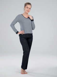 Пижама женская BlackSpade BS50052 серая L