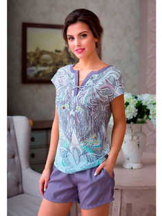 Пижама женская Mia-Mia 17472 фиолетовая S