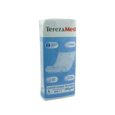 Пеленки одноразовые TerezaMed 60х60 см 6 шт