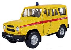 Машинка металлическая Autotime Uaz Hunter специального назначения 1:36 65209W-RUS