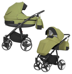 Коляска 2 в 1 Riko Re-Flex 05 green olive