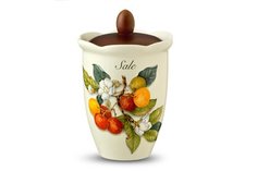 Банка для сыпучих продуктов (соль) Итальянские фрукты 800 мл Nuova Cer 34062