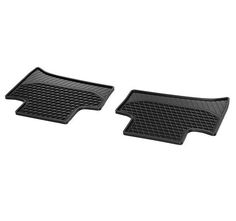 Коврики резиновые черные задние 2шт w205 MERCEDES-BENZ арт. A2056807608 9G33