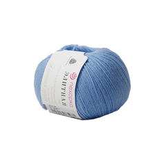 Пряжа для вязания ПЕХ "Элитная" (100% меринос,шерсть) 10х50гр/175м цв,005 голубой Пехорка