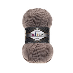 Пряжа для вязания Ализе Superlana midi (25%шерсть, 75%акрил) 5х100гр/170м цв,541 норка Alize