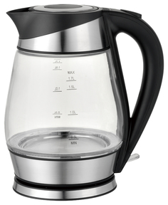 Чайник электрический Mercury MC-6723 Silver/Black
