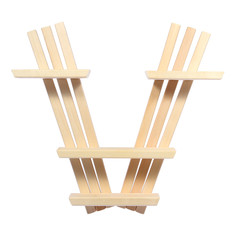 Полка настенная Банные штучки, V-образная трехъярусная 67x50x10 см