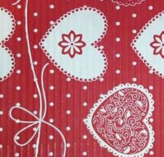 Крафт в рулоне "Красный", 10 метров Русские подарки