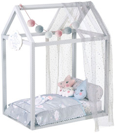 Кроватка для куклы "Мартин", с аксессуарами, 83 см De Cuevas