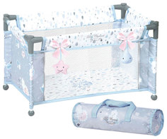 Манеж-кроватка для куклы "Мартин", 50 см De Cuevas