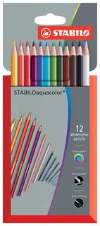 Карандаши цветные STABILO Aquacolor 1612-3 12 шт