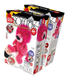 Поделка Фантазер Плюшевое сердце. Лев розовый