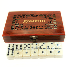 Игра настольная подарочная Play Line Домино 223136