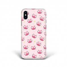 Чехол Mitya Veselkov для iPhone X/XS Cute Pigs