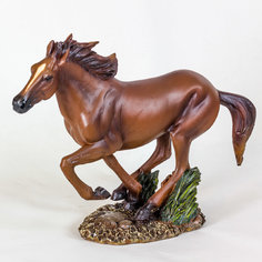 Статуэтка керамическая «Скачущая лошадь» NO Name