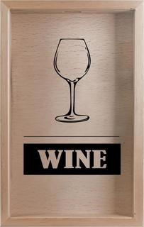 Копилка для винных пробок Wine 29x45 см. Дубравия KD-022-117