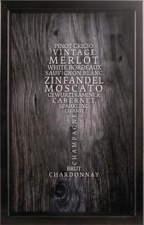 Копилка для винных пробок Сорта Вин 29x45 см. Дубравия KD-022-122