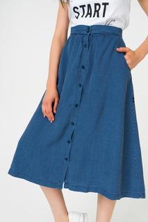 Юбка женская LTB 60611 синяя S