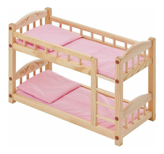 Кроватка Paremo двухъярусная розовый PFD116-04