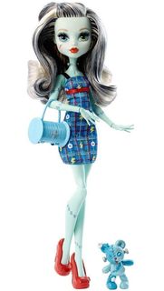 Кукла Monster High Фрэнки Штейн с питомцем DPX04