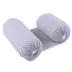 Позиционер для сна новорожденных HoneyMammy Dots Grey