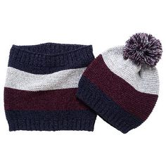Комплект шапка и шарф Chicco Balix для мальчиков р.006 цвет темно-красный