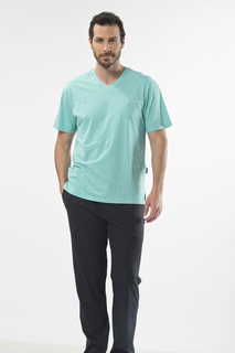 Пижама мужская Cacharel 2137 голубая S