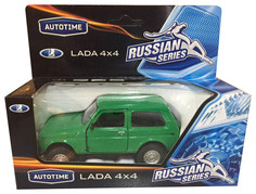 Коллекционная модель машины Autotime Lada 4x4 37034 в ассортименте