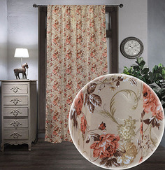 Штора Amore Mio RR 7283-03 5595 Персиковый 145x270 см